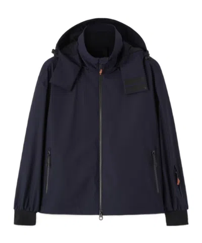 Loro Piana Noreen Bomber Jacket In Blue