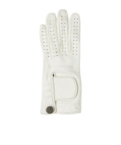 Loro Piana Ny Glove In White