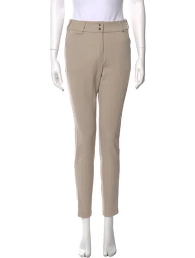 Pre-owned Loro Piana Nylon Skinny Leg Pants In Neutral