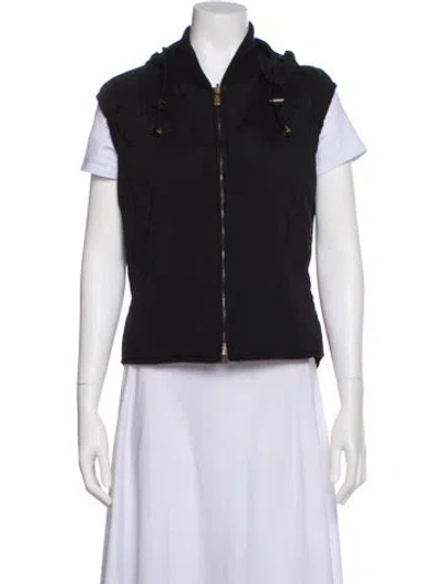 Pre-owned Loro Piana Nylon Vest In Black