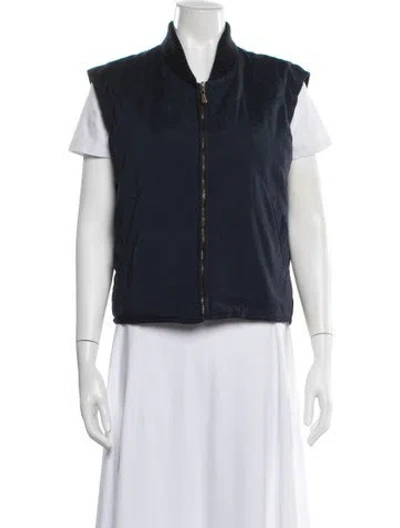 Pre-owned Loro Piana Nylon Vest In Blue