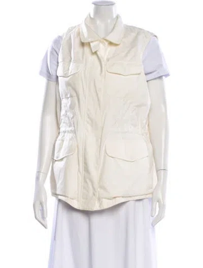 Pre-owned Loro Piana Nylon Vest In Neutral