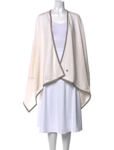 Pre-owned Loro Piana Open Front Sweater In Neutral