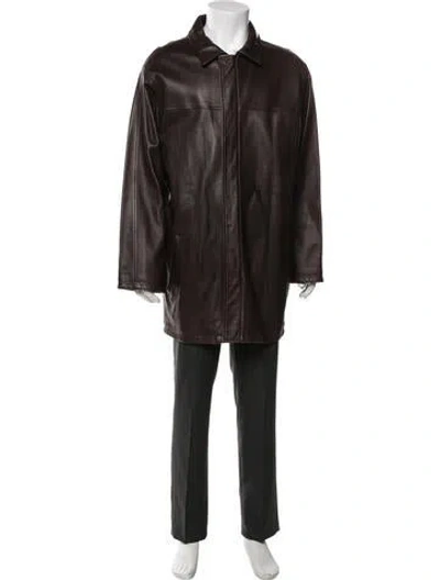 Pre-owned Loro Piana Overcoat In Brown
