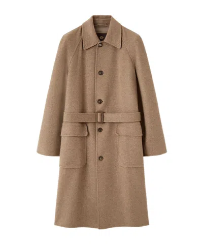 Loro Piana Owen Coat In Brown