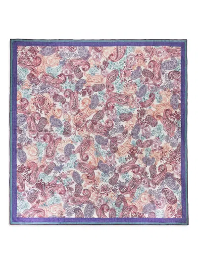 Loro Piana Paisley-print Shirt In Blue