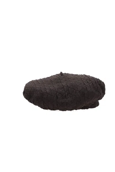 Loro Piana Panelled Beret In Brown