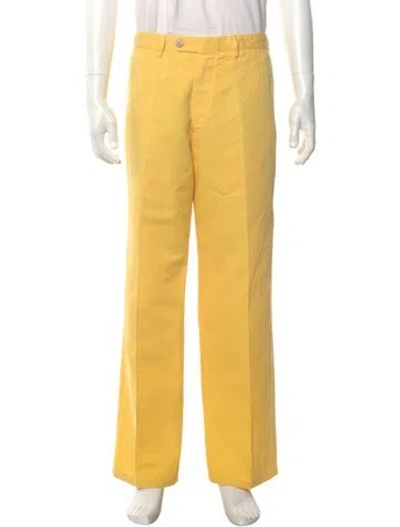 Pre-owned Loro Piana Pants In Yellow