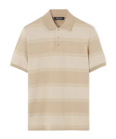 Loro Piana Parkland Polo Shirt In Neutral