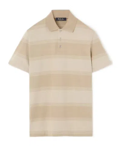 Loro Piana Parkland Polo Shirt In Nude