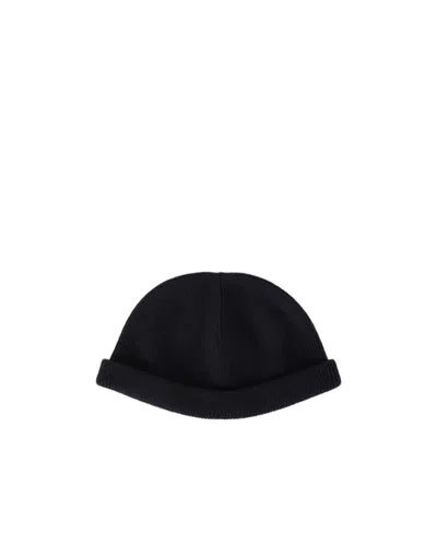 Loro Piana Parksville Braided Crimped Hat In Black