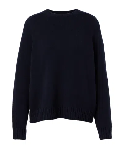 Loro Piana Parksville Cashmere Sweater In Blue