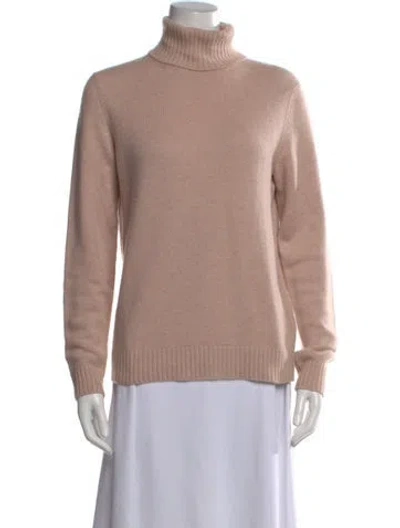 Pre-owned Loro Piana Parksville Cashmere Sweater In Orange