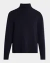 Loro Piana Parksville High-neck Cashmere Sweater In W000 Blue Navy