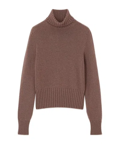 Loro Piana Parksville Turtleneck In Brown