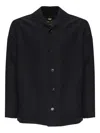 Loro Piana Patch-pocket Button Shirt In Black