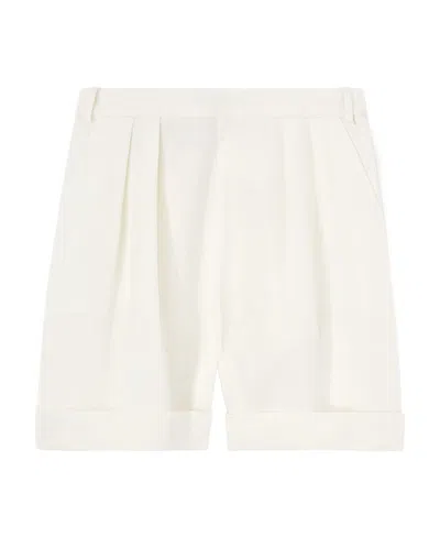 Loro Piana Pawel Bermuda Shorts In White