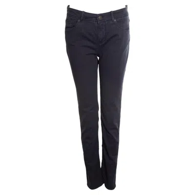 Pre-owned Loro Piana , Pencil Jeans In Dark Blue