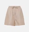 LORO PIANA PERTH LINEN SHORTS