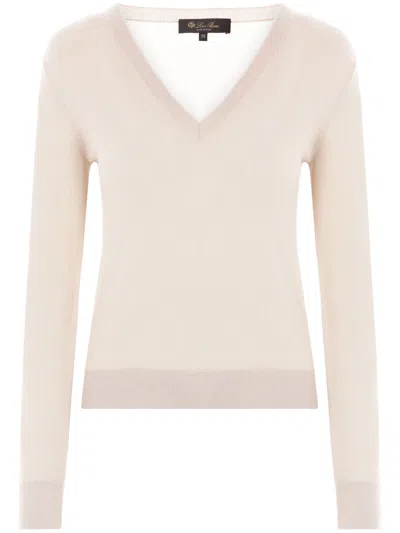 Loro Piana Piuma Jumper In Neutrals