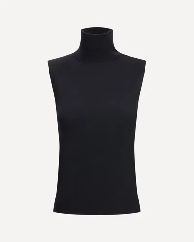 Loro Piana Piuma Knit Top In Black