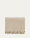 Loro Piana Plaid Lp Unito Throw Blanket In Neutral