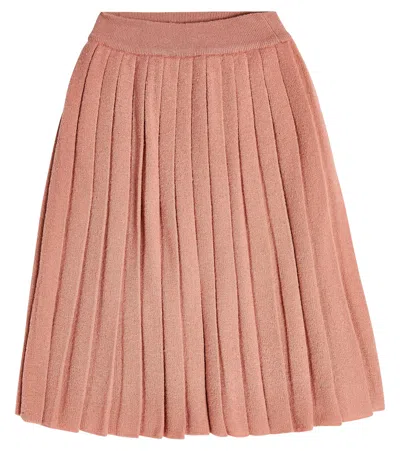 Loro Piana Kids' Rock Aus Kaschmir Und Seide In Quince Blossom