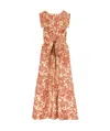 Loro Piana Pleated Detail Dress In Nude