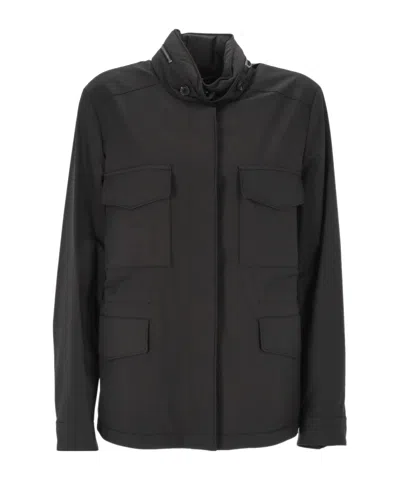 Loro Piana Pocket Jacket In Black