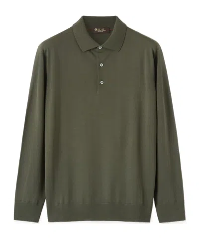 Loro Piana Polo In Gray