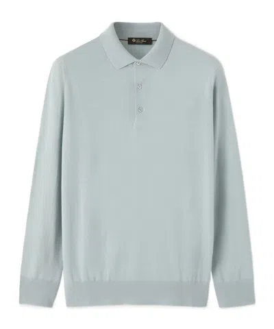 Loro Piana Polo In Blue