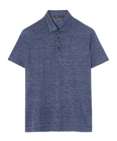 Loro Piana Polo Shirt In Blue