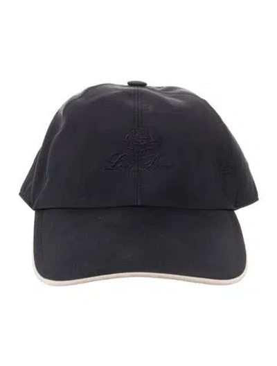 Pre-owned Loro Piana Polyester Baseball Cap In Blue