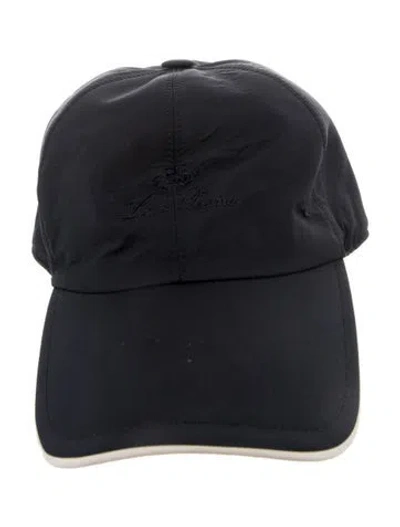 Pre-owned Loro Piana Polyester Blend Baseball Hat In Blue