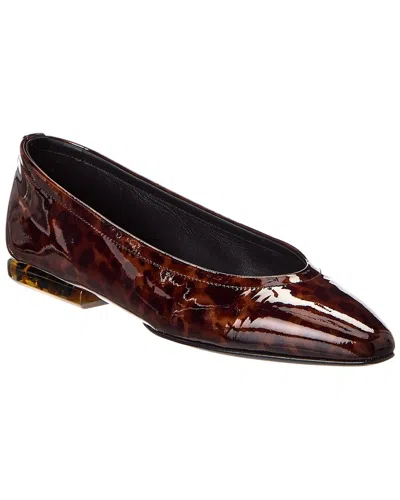 LORO PIANA LORO PIANA PRIMULA PATENT BALLERINA FLAT