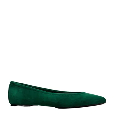 LORO PIANA PRIMULA SUEDE BALLET FLATS