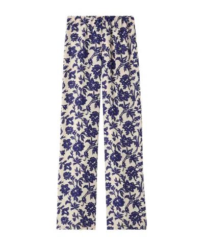 Loro Piana Printed Casual Pants In Multi