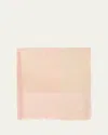 Loro Piana Quadrilatero Del Cashmere-silk Scarf In F6cb Feather Pinkpink Ri