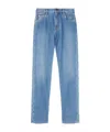 Loro Piana Quarona Belt-loop Jeans In Blue