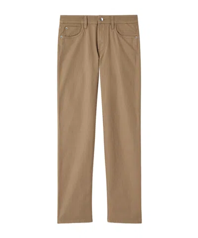 Loro Piana Quarona Jeans In Brown