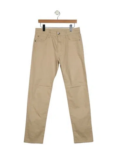 Pre-owned Loro Piana Quarona Jeans Straight Leg Jeans In Neutral
