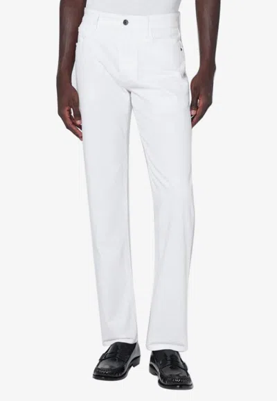 Loro Piana Quarona Straight-leg Pants In White