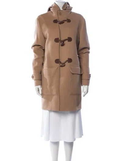 Pre-owned Loro Piana Rain System Baby Camel Coat In Brown/neutrals