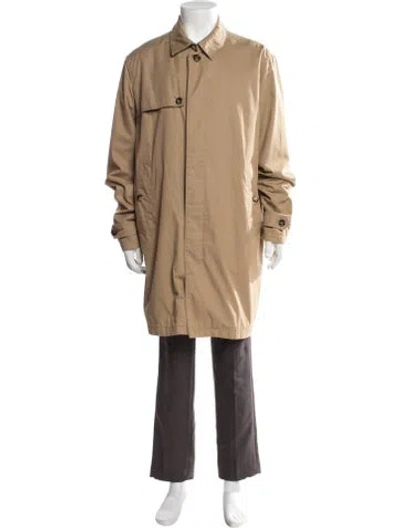 Pre-owned Loro Piana Rain System Trench Coat In Neutrals