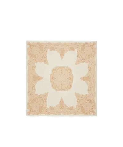 Loro Piana Ramage Shawl In Beige Peper/light Beige/nut