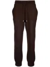 Loro Piana Rassa Wool Track Pants In Brown