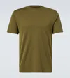 Loro Piana Ray Cotton Jersey T-shirt In Fern Meadow