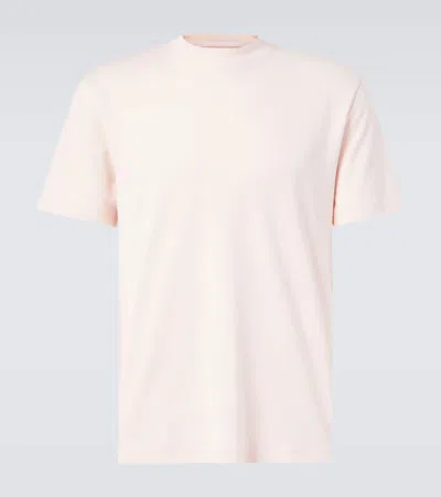 Loro Piana T-shirt Ray Aus Baumwolle In Pink