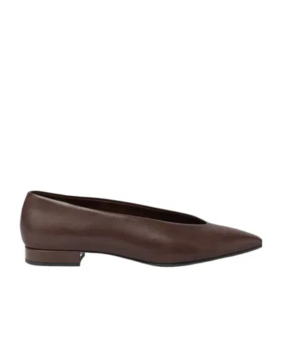 Loro Piana Rebecca Ballet Flat In Brown