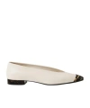 Loro Piana Rebecca Ballet Flats In Neutral
